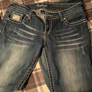 Amethyst flare jeans